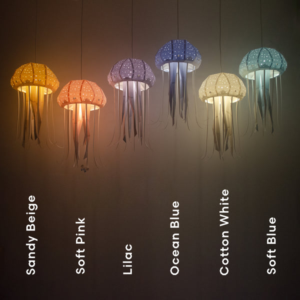 Medusa DIY Pendant Paperlamp Kit - Ceiling Hardwired Version