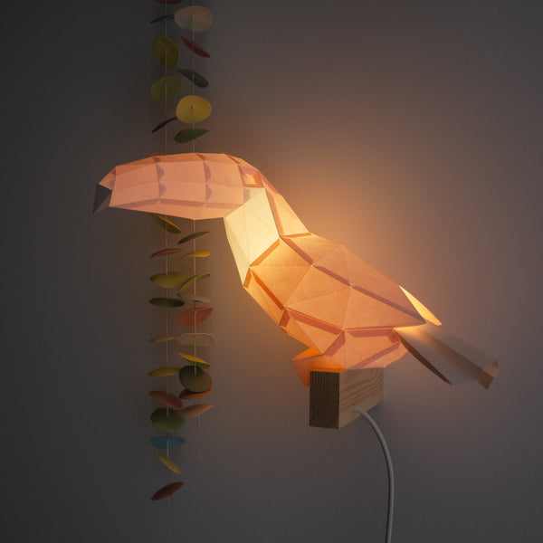 Toucan DIY Paperlamp Kit