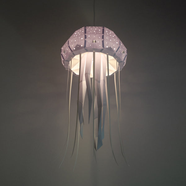 Medusa DIY Pendant Paperlamp Kit - Ceiling Hardwired Version
