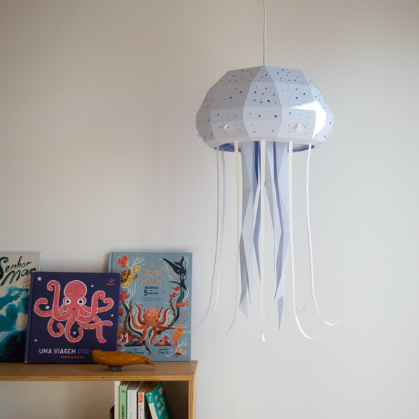 Medusa DIY Pendant Paperlamp Kit - Ceiling Hardwired Version