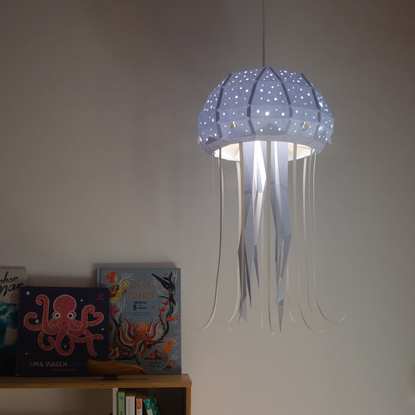 Medusa DIY Pendant Paperlamp Kit - Ceiling Hardwired Version