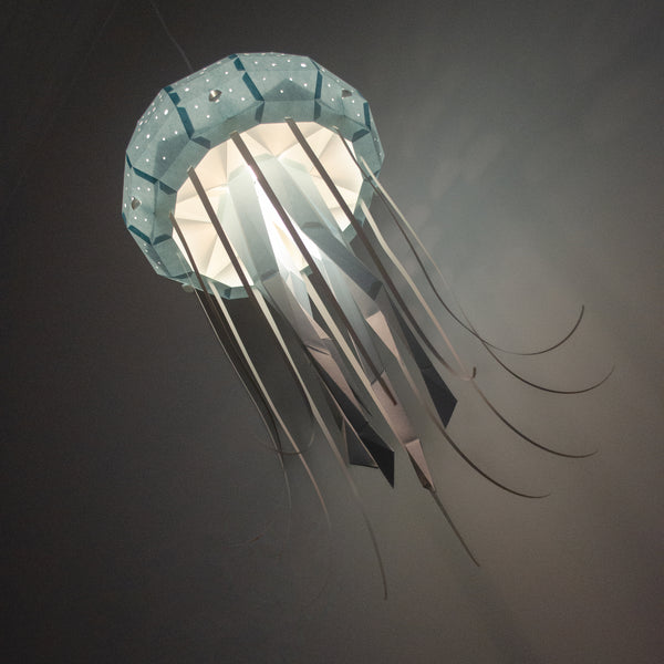 Medusa DIY Pendant Paperlamp Kit - Ceiling Hardwired Version