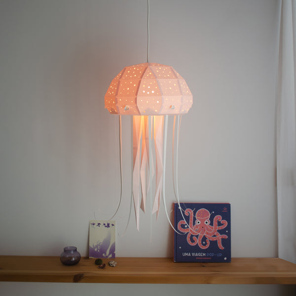 Medusa DIY Pendant Paperlamp Kit - Plug version