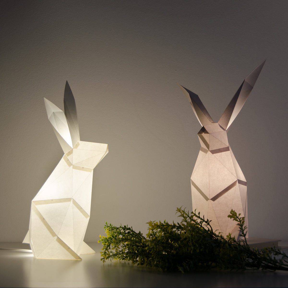 Rabbit DIY Paperlamp Kit – Owl Paperlamps
