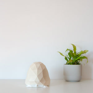 Tortoise Paperlamp in Sandy Beige